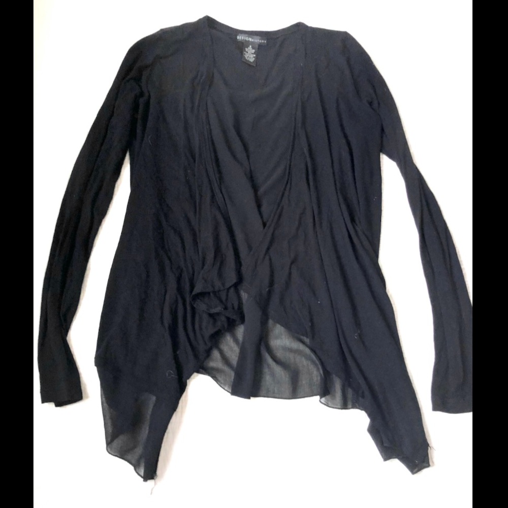 Black Lightweight Shirt Jacket